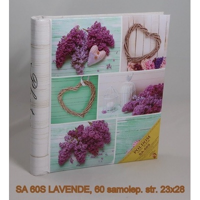 POLDOM album samolep LAVENDE 23x28cm 60s
