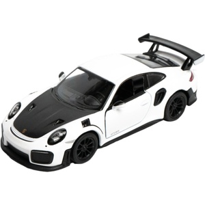 Kinsmart Метална количка Kinsmart - Porsche 911 GT2 RS, 1: 36, бяло-черна (57119)