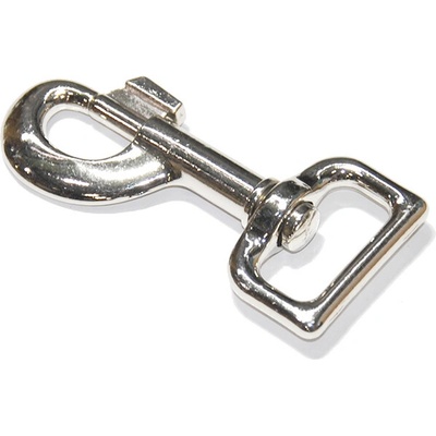 Karabína otočná D2, nehrdz. oceľ A4, 70x16mm
