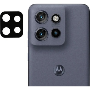 Techsuit Протектор за камера за Motorola Edge 50 Neo / Motorola ThinkPhone 25 - Пълно стъкло на камерата - Черен