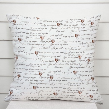 Biante bavlna Sandra SA-028 Vyznanie lásky 30 x 50 cm