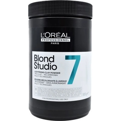 L'Oréal Blond Studio 7 Clay zosvetlujúci púder 500 g