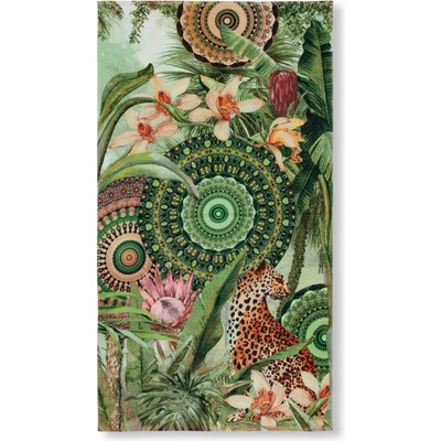 HIP Зелена плажна кърпа 100x180 cm - HIP (30797.44.81)