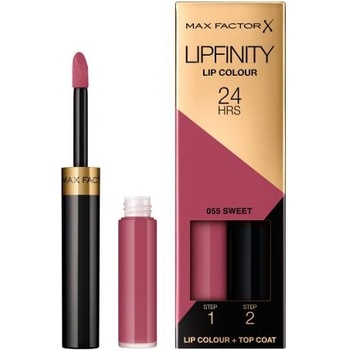 MAX Factor Lipfinity 24HRS Lip Colour течно червило 4.2 g нюанс 055 Sweet