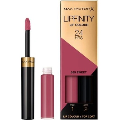 MAX Factor Lipfinity 24HRS Lip Colour течно червило 4.2 g нюанс 055 Sweet