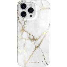 SwitchEasy Marble Case iPhone 14 Pro Max - Champagne bílé