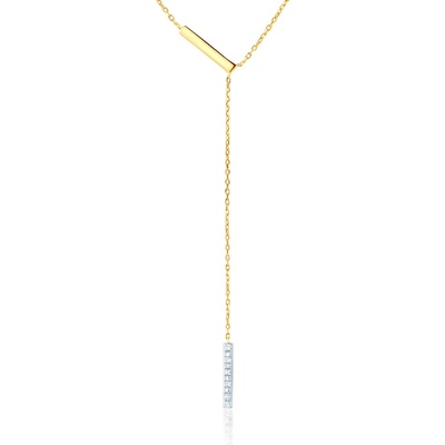 SAVICKI Колие savicki: злато. диаманти