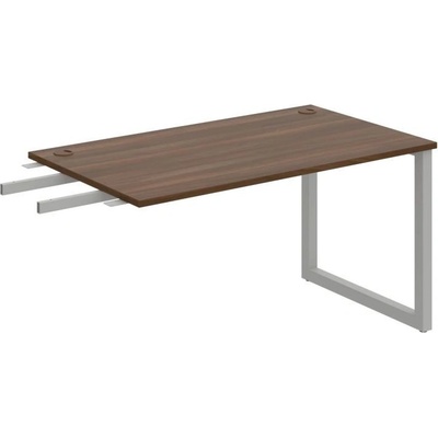 OFFICE PRO s.r.o. HOBIS prídavný stôl do uhla - US O 1400 RU, hĺbka 80 cm, orech