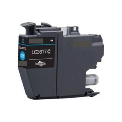 Compatible Съвместима мастилена касета Brother LC-3617, MFC-J2330DW/J3530DW/J3930DW, LC3617C, Син, 200BRALC3617CGG