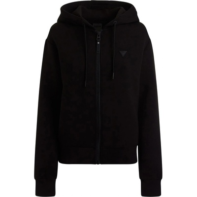 Guess Allie Scuba Hoodie Zip Sweatsh V3RQ11K7UW2-JBLK čierna