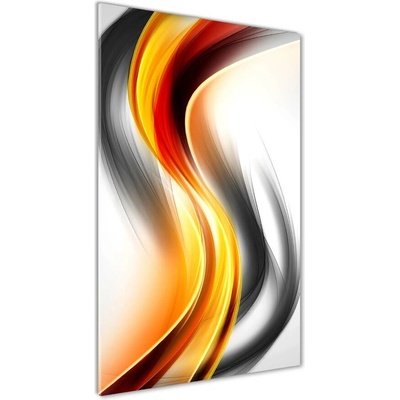 Vertikálny foto obraz sklo tvrdené Abstrakcie vlna 50x100 cm