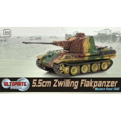 Dragon 5.5cm Zwilling Flakpanzer German Army Western Front 1945 1:72