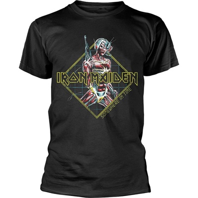Iron Maiden Somewhere in Time Diamond Black L Риза (IMTEE76MB03)