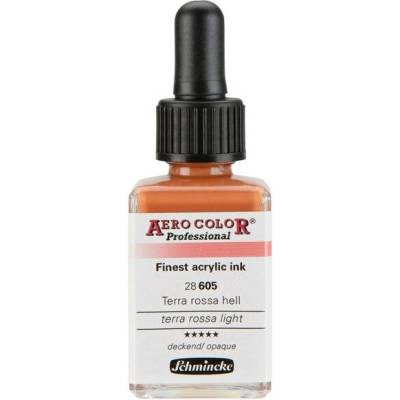 Schmincke Aero Color akrylový atrament Professional Standard 605 terra rossa svetlá