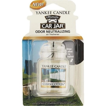 Yankee Candle GEL. TAG Clean Cotton ароматизирана свещ 1 бр