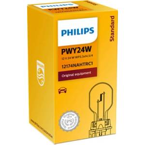 Philips Крушка, мигач PHILIPS PWY24W, 12V, 24W, 350lm, 1 бр