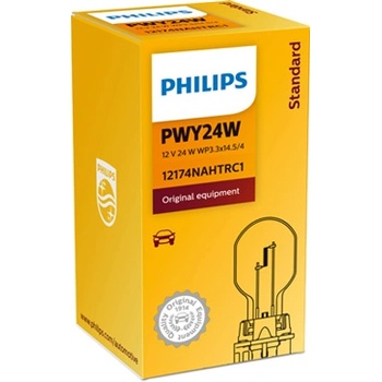 Image 1 of Philips Крушка, мигач PHILIPS PWY24W, 12V, 24W, 350lm, 1 бр