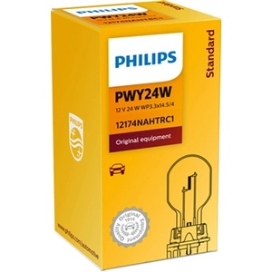 Philips Крушка, мигач PHILIPS PWY24W, 12V, 24W, 350lm, 1 бр