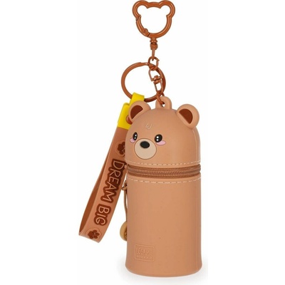 Legami Mini Kawaii - Coin Purse With Key Ring - Teddy Bear uni