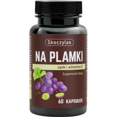 Skoczylas Na škvrny Zinok Bet karotén Vitamín E 60 kapsúl