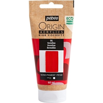 Pébéo Origin АКРИЛНА боя Vermilion 60 ml 1 бр (817006)