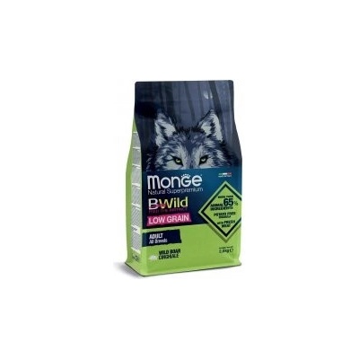 Monge Bwild Dog Low Grain Diviak Adult 2,5 kg