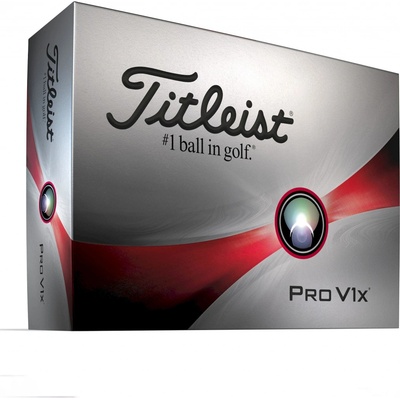 Titleist Pro V1X biele 12 ks