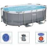 Bestway Басейн с метална конструкция Bestway, 305 х 200 х 84см, 5614A