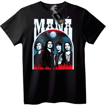 NOONEBRAND Тениска Групата Mania - 4XL, Black
