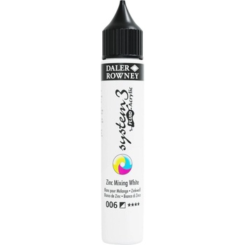 Daler-Rowney System3 АКРИЛНА боя Zinc Mixing White 29, 5 ml 1 бр (139029006)