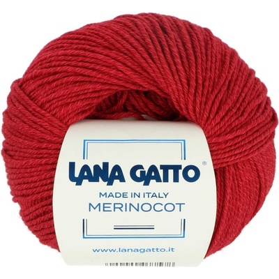 Lana Gatto Merinocot 19246 červená