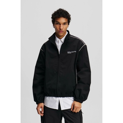 Karl Lagerfeld JEANS KLJ ZIP UP PIPING JACKET BLACK