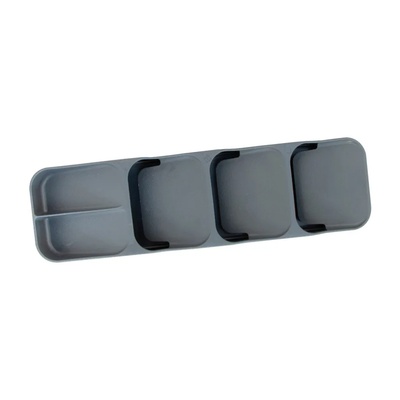 Horecano HOME-Органайзер за прибори 5 разделения 39x11, 2xh5, 2cm АНТРАЦИТ (50809-A) (0119102)