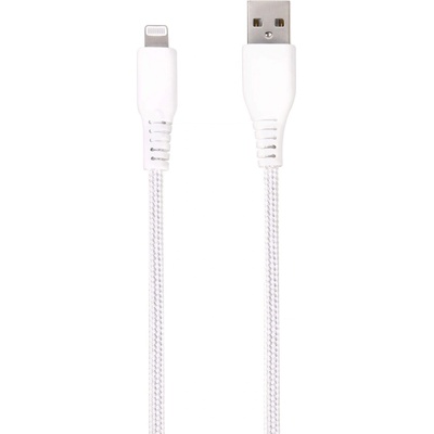 Vivanco Кабел Vivanco - LongLife, USB-A/Lightning, 2.5 m, бял (61683)