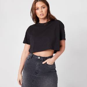 Be You Къса блуза Be You Women's Crop Tops - Black