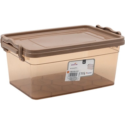 КОНТЕЙНЕР КАФЯВО ПРОЗРАЧЕН ПРАВОЪГЪЛЕН 3Л (И106509/2)