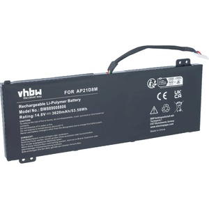 VHBW Батерия за Acer Aspire 7 A715 / ConceptD 3 CN315 / Nitro 5 AN515, 3620 mAh (889008806)
