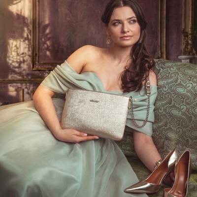 Le Sands kabelka crossbody zlatá 4608 ZL