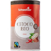 Schweitzer Bio horká čokoláda s chilli 250 g