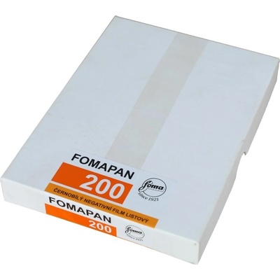 FOMAPAN 200 10,2x12,7 cm (4x5")/25 ks