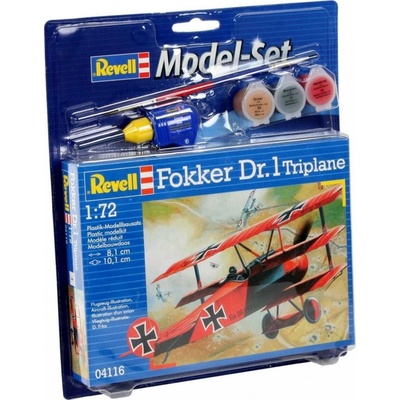 Revell ModelSet FOKKER DR. 1:72 – Zboží Dáma