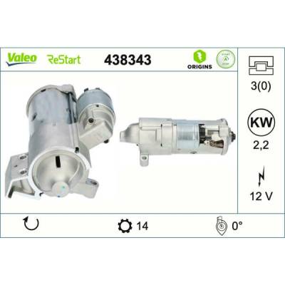 Startér VALEO 438343