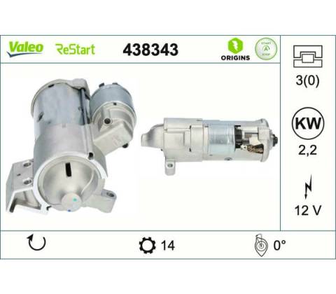 Startér VALEO 438343