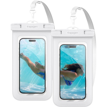 Spigen Водоустойчив калъф Spigen Aqua Shield WaterProof Case A601 2 Pack - Бял