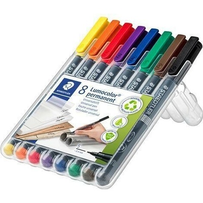 Staedtler Lumocolor 313 S 8 různých barev OHP 313 WP8