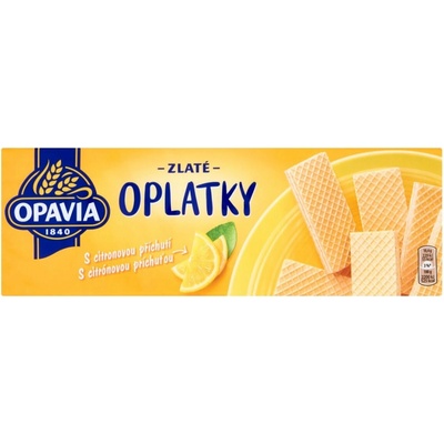 Opavia Zlaté oblátky citrónové 146 g