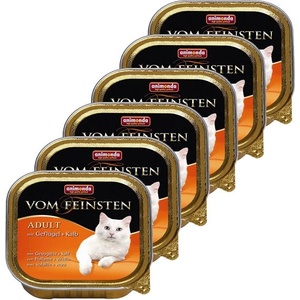 Animonda Vom Feinsten Adult Cats - с пилешко и телешко 6 x 100г