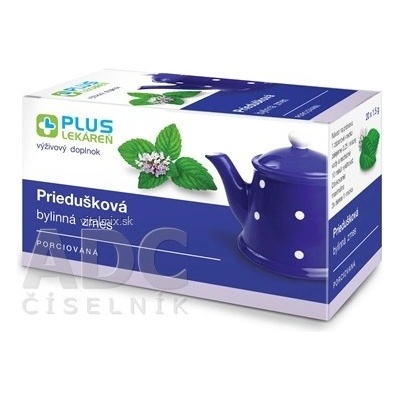 PLUS LÉKÁRNA Průduškové bylinná směs porcovaná 20 x 1,5 g