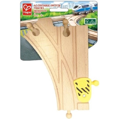 Hape - Игрален комплект Железопътни механични коловози, 2 броя