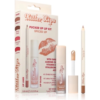Killer Lips Pucker Up Lip Kit комплект за устни за жени Spiced Up